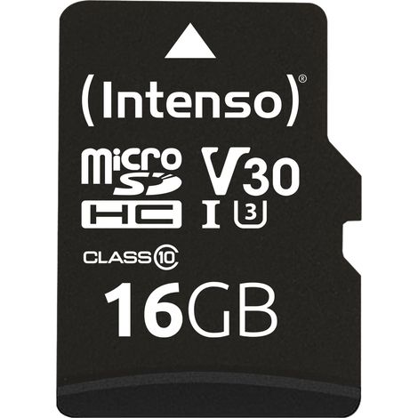Intenso 3433470 memoria flash 16 GB MicroSDHC UHS-I Classe 10 (1/4)