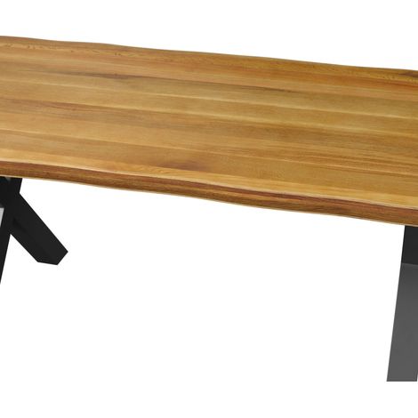 Mömax Ausziehtisch Ariano Eiche Echtholz ca. 160-240x90x76 cm (1/5)