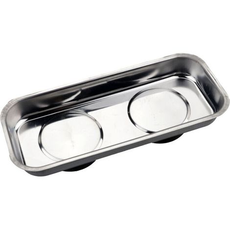 Magnetische Teileablage aus Edelstahl, Magnetische Ablage für Kfz-Teile, Kleinteile-Organizer, Aufbewahrungsschale, Werkzeughalter