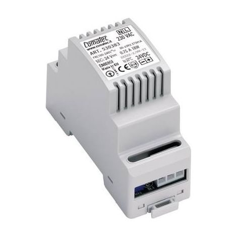 Comatec TBD2/AL.0100.24/F6 Alimentatore per guida DIN 24 V/DC 1 A 24 W (1/3)