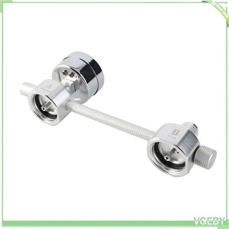 Fafeicy Système de générateur de CO2 carbone Kit de système de générateur de CO2 bricolage pour animalerie aquarium Argent (1/5)