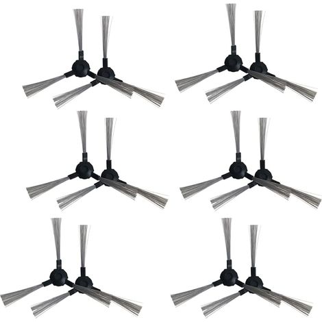 Lot de 12 brosses latérales pour aspirateur robot AMIBOT Flex Laser