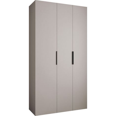 Armario Hartford 573, Cachemira, 246x130x52cm, Puertas de armario: Con bisagras, Número de estantes: 8