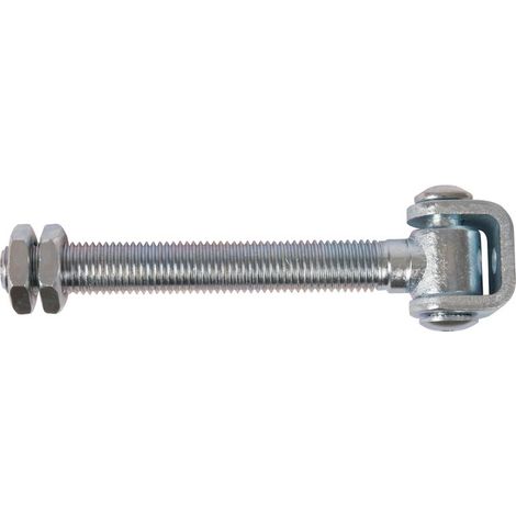 Torbel – Gond réglable à tige filetée 300 kg – Acier zingué – Pour portes intérieures et extérieures – Ajustement facile et rapide