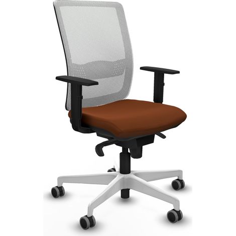 Chaise de bureau piqueras y crespo Haches marron cuir synthétique (1/2)