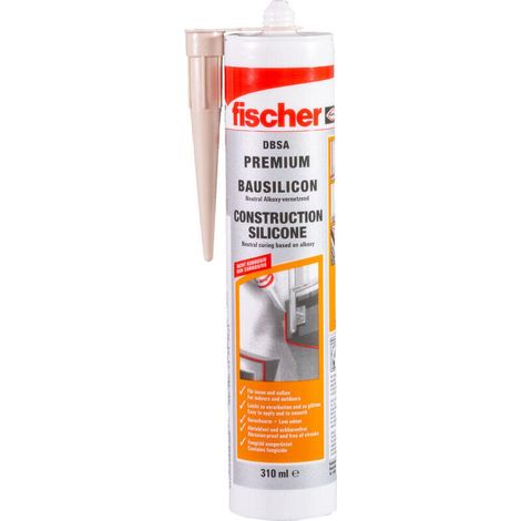 FISCHER 512213 BAUSILICON DBSA 310 ML GRIS PIZARRA FISCHERWERKE GMBH & CO. KG (1/4)