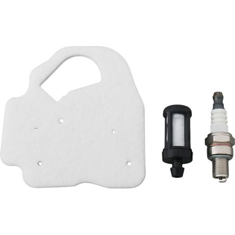 Kit de mantenimiento para filtro de aire, filtro de combustible y bujía para motosierra (modelos 1148, 141 y 1700). Compatible con Stihl MS162 y MS172. (1/5)