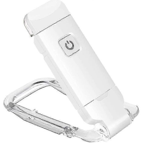 Luz de lectura recargable por USB, para leer en la cama, lámpara de lectura LED con clip para el cuidado de los ojos por la noche. (1/5)