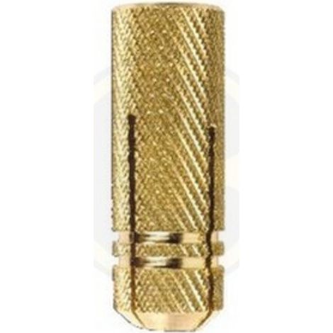 100 pcs chevilles laiton T51 M8 Friulsider   10x29 mm Cheville d'ancrage