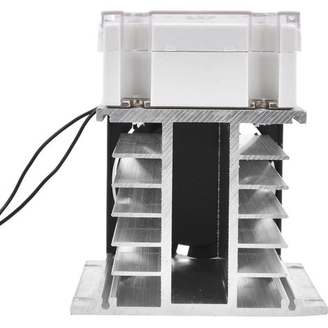 3-Phasen-Halbleiterrelais, erweitertes Steuermodul für automatische Steuerung 480VAC (TSR60DAR mit Kühlkörper) (1/5)