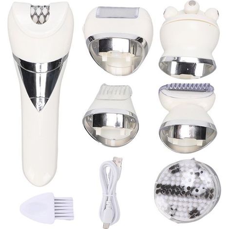 BelleRise - Épilateur électrique 6-en-1 – HT-576 – usage humide/sèche – bikini & corps (1/5)