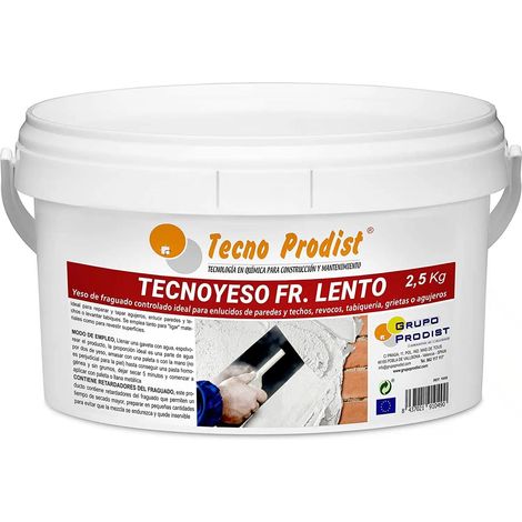 TECNO PRODIST Tecno Yeso Lento - Yeso Lento Retardado