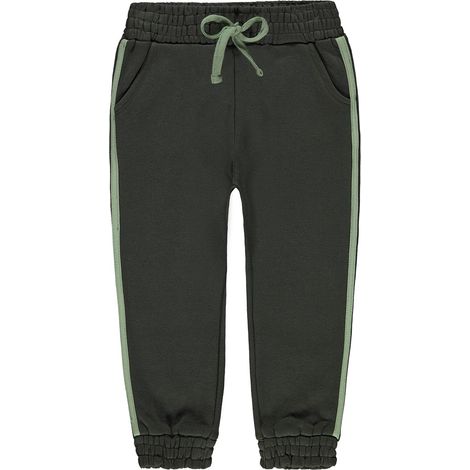 Pantalones deportivos Kanz de color oliva para niña (1/3)