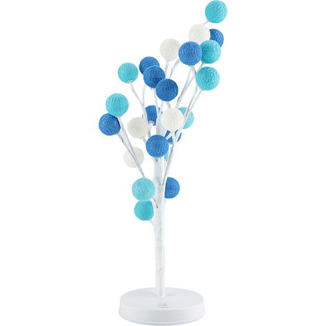 Lampe De Bureau - Arbre Décoratif Avec 24 Led - Lumière Chaude - Pour Chambre Et Bureau - Fonction Veilleuse - 3 Piles AA (1/5)