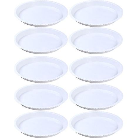 10 plateaux de base pour pots de fleurs