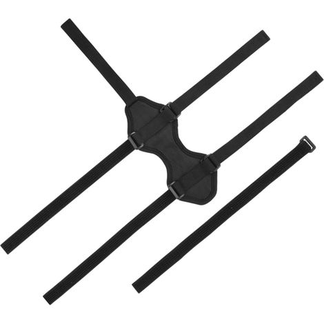 Sangle de Support Boucle Réglable en Nylon Noir Ceinture Fixe pour Haut-Parleur sans Fil pour Vélo et Cyclisme (1/5)