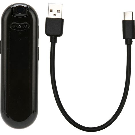 Enregistreur HD intelligent V5 avec synchronisation audio/vidéo, réduction du bruit et enregistrement nocturne, 16 Go (1/5)