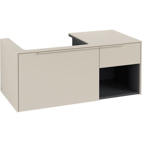 Villeroy & Boch Subway 3.0 Waschbeckenunterschrank, 2 Auszüge, (1/2)