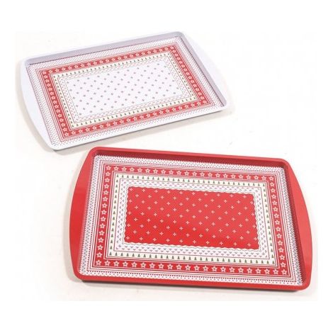 SERIE TIN. BANDEJA METAL.38X24,5CM. - EHLIS