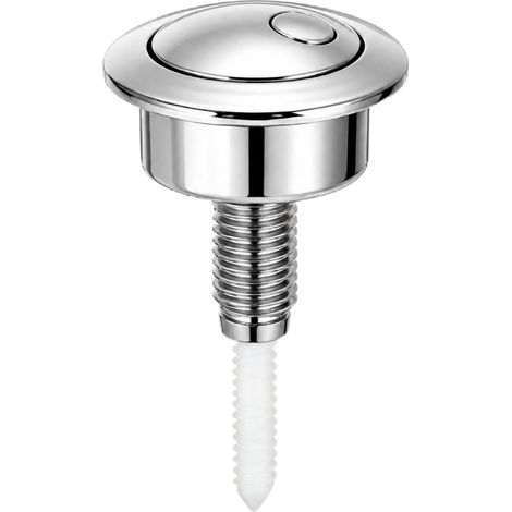 Bouton Poussoir Double Chasse d'Eau WC, Bouton de Toilette Universel Compatible avec la Plupart des Systèmes, Installation Facile, Design Élégant et Durable, Mécanisme Économiseur d'Eau (1/5)
