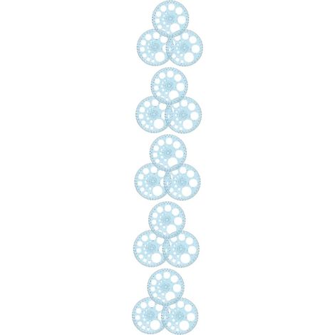Kit de 15 rapporteurs géométriques, mesure et dessin mathématique (1/5)
