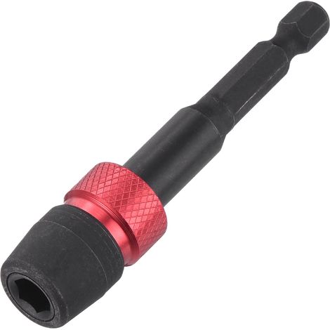 Porte-embout à changement rapide 1/4" 75 mm de long 1 pièce (1/5)
