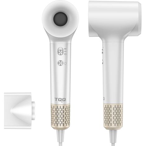 Seche Cheveux Professionnel, 200 Millions ionique Négatifs, Moteur Haute Vitesse 110000 TR/Min, 57dB Faible Bruit Sèche Cheveux Pour Maison et Voyages (1/5)