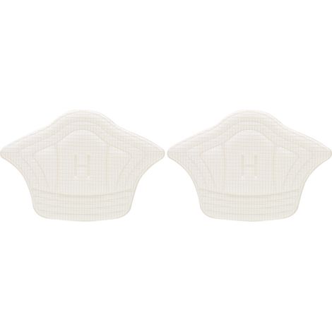 Autocollants Talonnières Antidérapantes Lot de 2 Coussinets Chaussures Blanc Protection Pied (1/5)