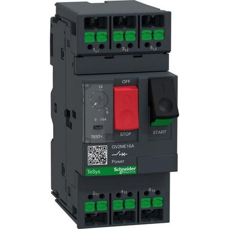 Schneider Electric MOTORSCHUTZSCHA 9-14A SNAPIN (GV2ME16A)
