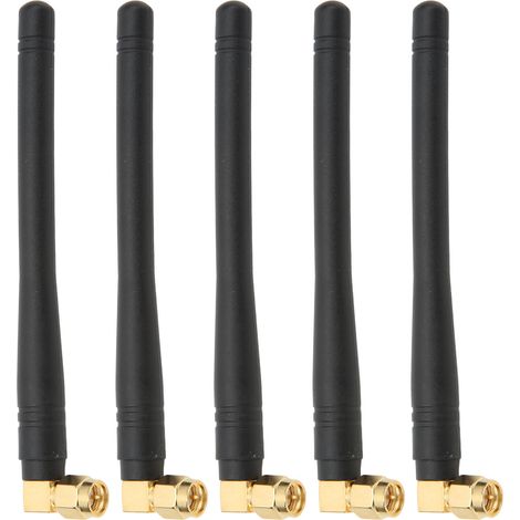 5 Antennes WiFi 3DBI Gain Élevé SMA Mâle pour Drone, Alarme Sécurité et Maison Connectée (1/5)