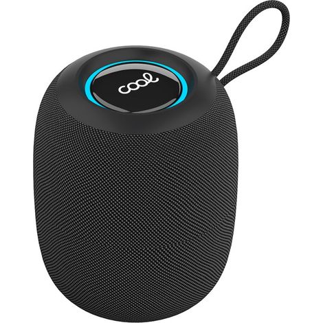 Altavoz Bluetooth Universal Música 6W Cool Cord TWS Negro