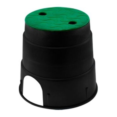 Boîte Circulaire - 1 Pièce - 200 X 143 Mm - Pour Systèmes D Irrigation - Polypropylène Renforcé (1/5)