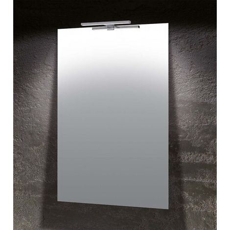 SPECCHIO LUCE A FILO 50X60CM CON LAMPADA LED 4W