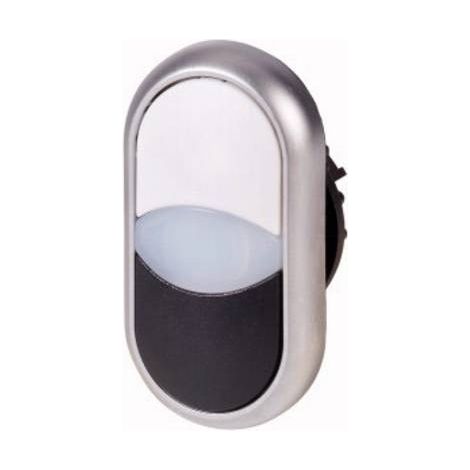 Accionamiento M22-DDL-WS. Pulsador doble iluminado con retorno automático. (1/3)