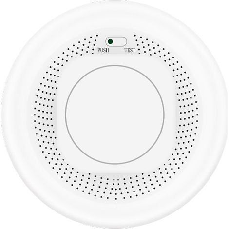 ZigBee Sensore Fumo Rilevatore di Incendio Allarme Antincendio con Sensore Fotoelettrico Indipendente (1/3)
