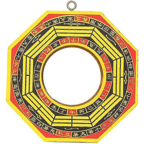 Miroir Bagua convexe et concave Feng Shui traditionnel chinois pour maisons et commerces : attire la richesse et la chance. Qualité supérieure. (1/5)