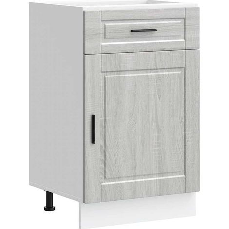 Meubles de Rangement,Armoire de cuisine Porto sonoma gris bois d'ingénierie CFW299955 (1/5)
