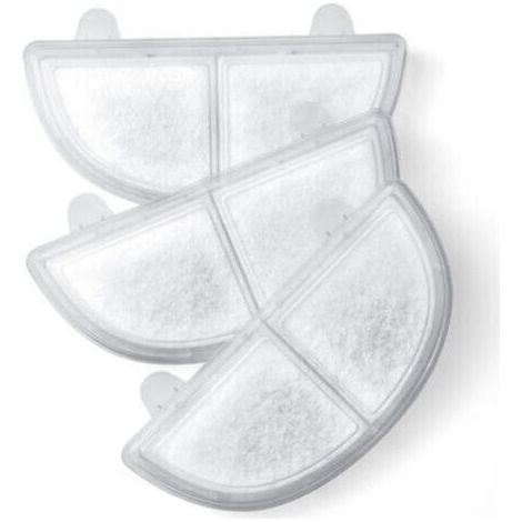 Lot de 3 filtres de rechange pour fontaine à eau pour chat et chien (1/3)