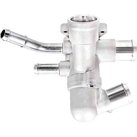 Boîtier de thermostat de liquide de refroidissement moteur 7T4Z8A586B compatible avec Ford Edge, Taurus, Lincoln MKX et Mercury Sable 7T4Z-8A586-B (1/5)