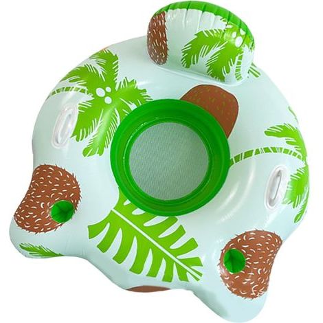 Lit de Piscine Gonflable, Matelas de Piscine Gonflable - Flotteur de Chaise Longue de Piscine - Grande Chaise Longue épaisse pour Piscine (1/5)