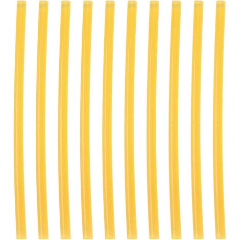 10 bâtonnets de colle pour débosselage à chaud - Outil de débosselage jaune (1/5)