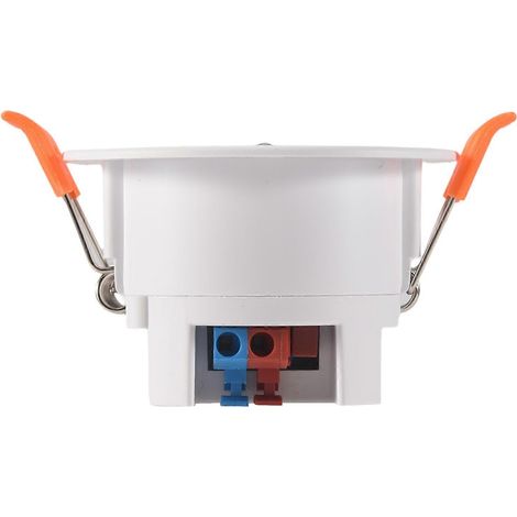 Capteur de présence humaine Tuya ZigBee mmWave avec détection radar micro-ondes et détecteur de mouvement PIR à luminance, montage au plafond (1/5)