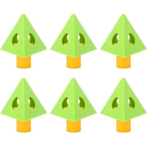 Ensemble de 6 supports de peinture coniques, Mini armoire, support de peinture amovible, 2 utilisations, fournisseurs verseurs (1/5)
