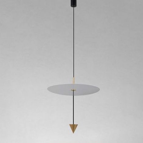 Trade Shop - LAMPADA LAMPADA 18W LED 6500K DISCO Ø42CM CONO ORO 33085 -