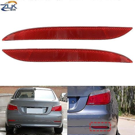 Nebelscheinwerfer-Reflektor für die hintere Stoßstange für BMW 5er E60 LCI 520 523 525 528 530 (2005–2009) – Teilenummern: 63147183913 und 63147183914 (links und rechts) (1/4)