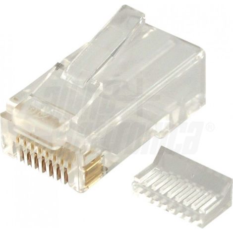 Schermatura CAT.5e configurazione 8P8C connessione LAN o telefoniaALP94-911/3