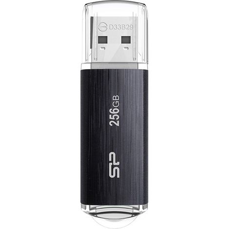 SILICON POWER Blaze B02 Pendrive USB flash drive 256 GB USB Type-A 3.2 Gen 1 (SP256GBUF3B02V1K) Black (1/4)