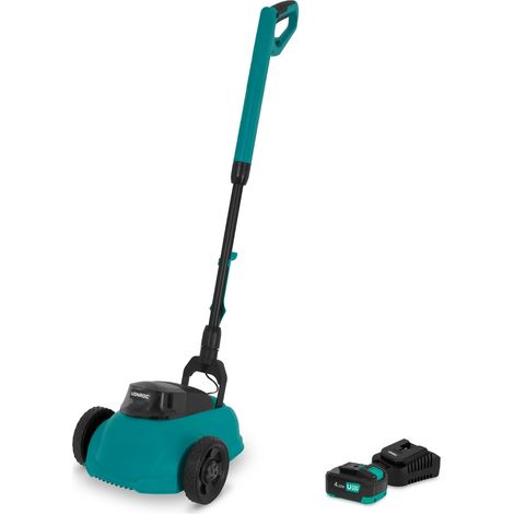 Vonroc Mini Akku-Rasenmäher 20V Set – 22 cm – mit Mulchfunktion Inkl. 4.0Ah Akku und Ladegerät