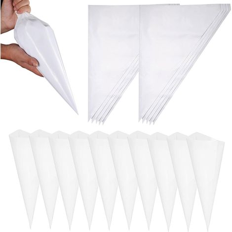 20 Pièce Sac de Mortier, Poche à Jointer, Sacs de Coulis, 465x285x450 mm Sac de Scellant de Ciment, Sacs de Remplissage de Joints Sac à Coulis Maçonnerie pour Sceller et Joints (1/5)