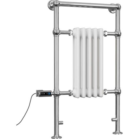 Adisham - Traditional Electric Towel Rail H963mm x W538mm 400w Thermostatic WIFI (1/3)